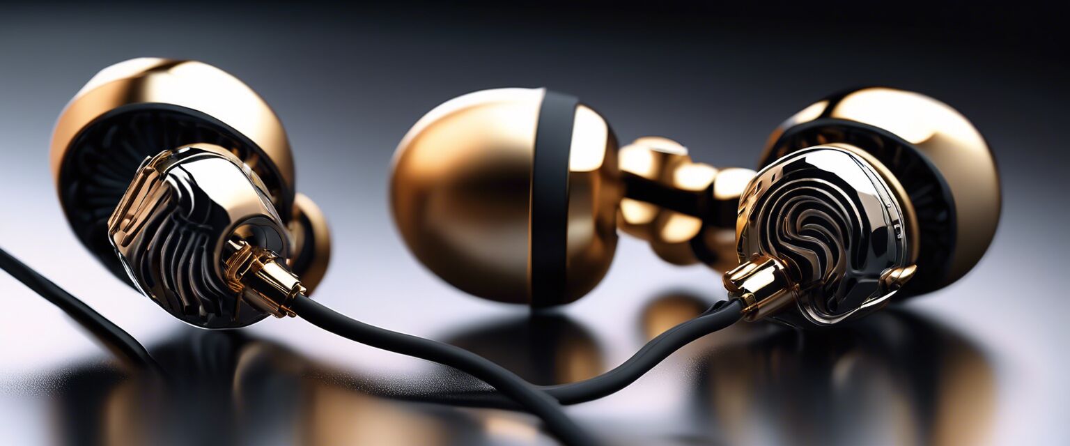 Design-Focused Luxury Earbuds